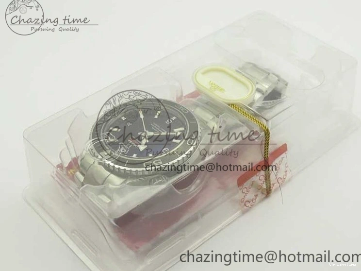 0309 EyeCatching Planet Ocean Professional Ceramic Bezel 45.5mm 1:1 VSF Best Edition Silver Markers on SS Bracelet A8500 Super Clone 8050